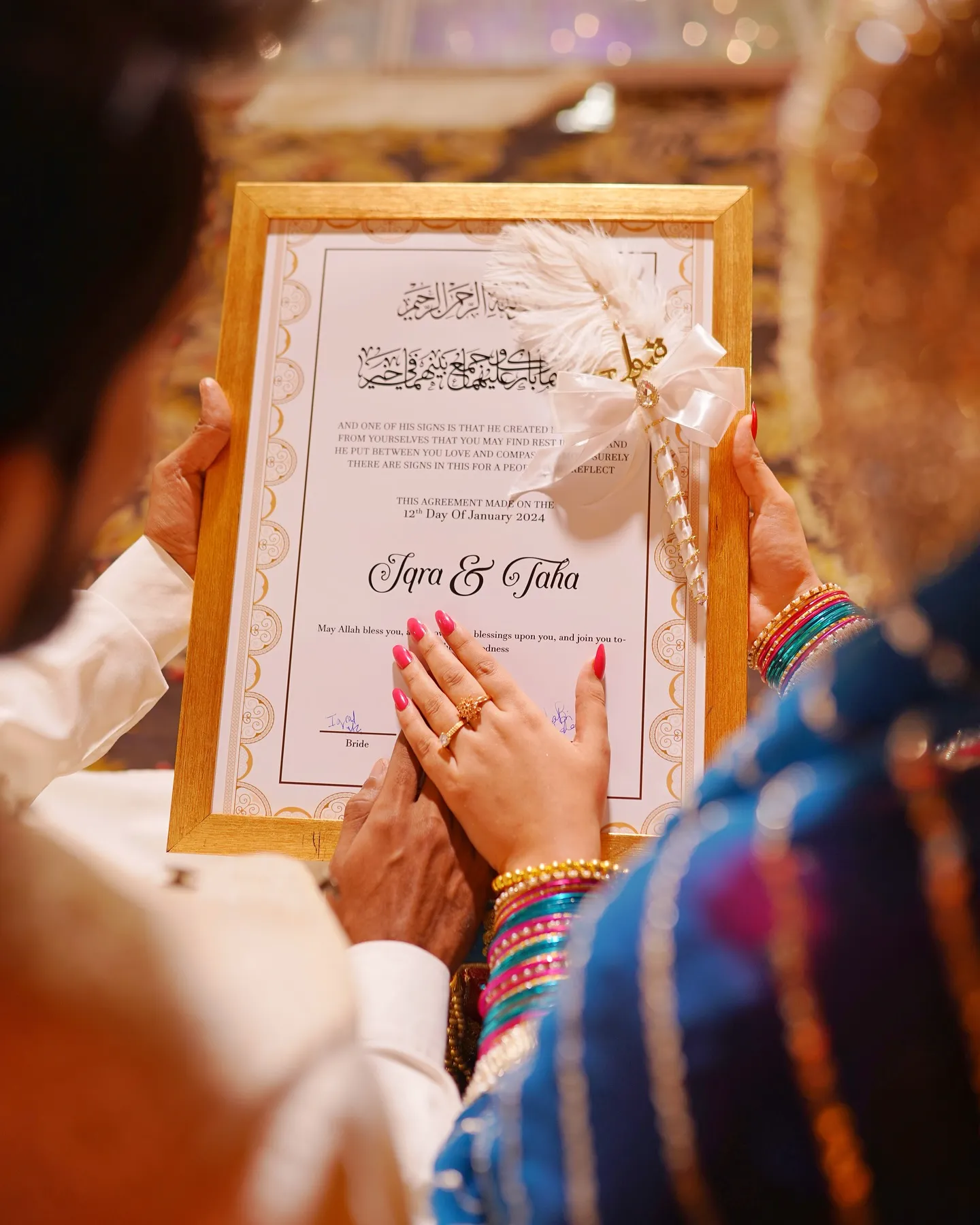 Wedding and Nikkah photography portfolio by Zohaan Studios in Karachi