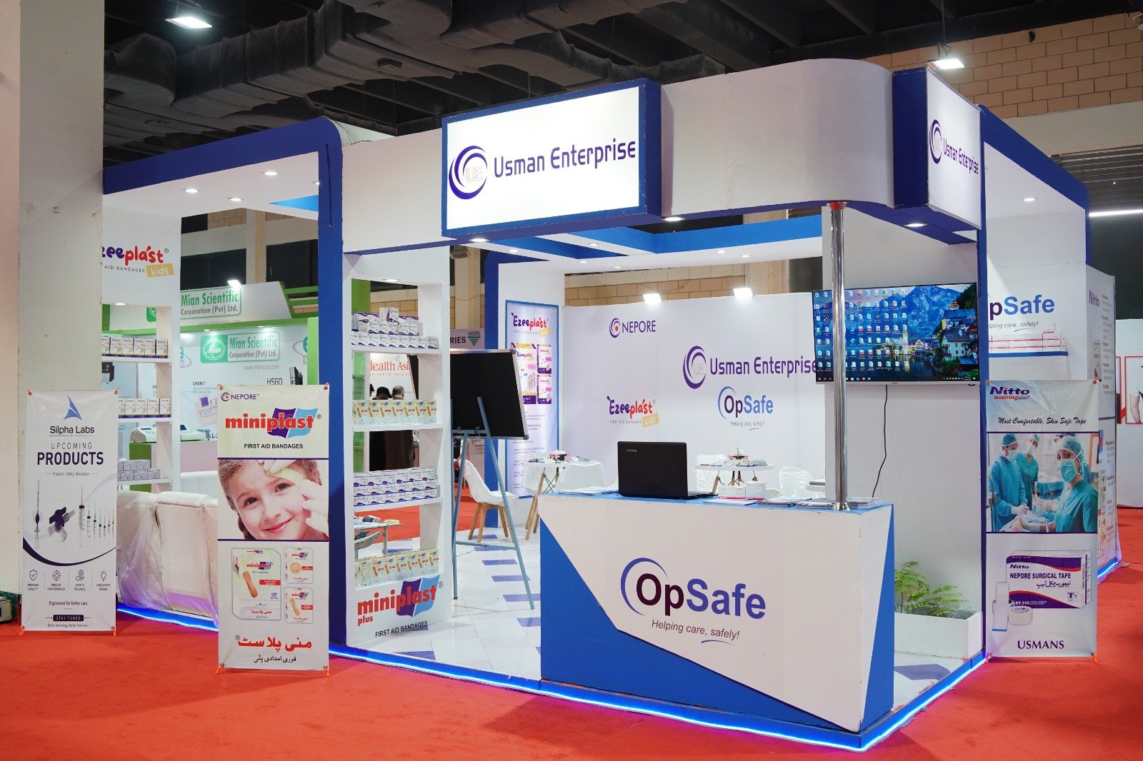 Health Asia exhibition photography in Karachi