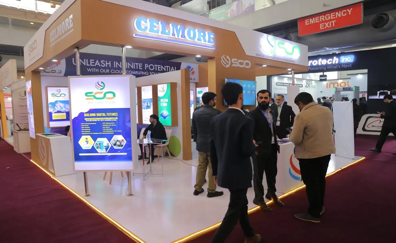 ITCN Asia booth photography in Karachi