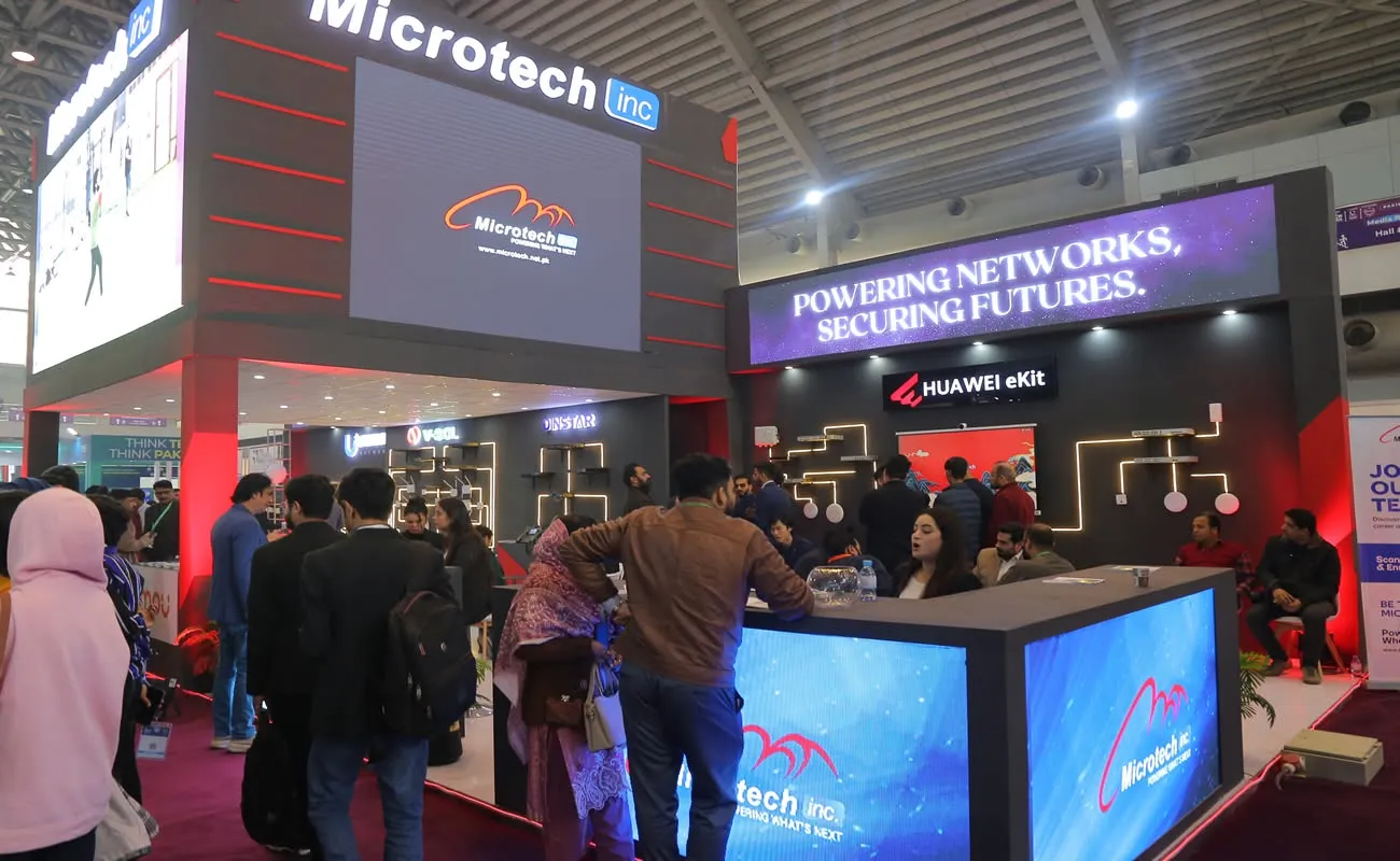 ITCN Asia corporate photography at Karachi Expo Centre