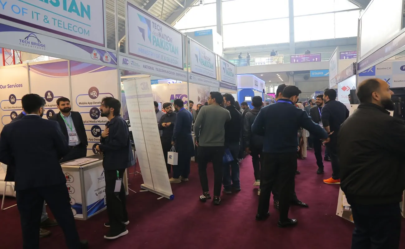 Brand and exhibition photography at ITCN Asia Karachi