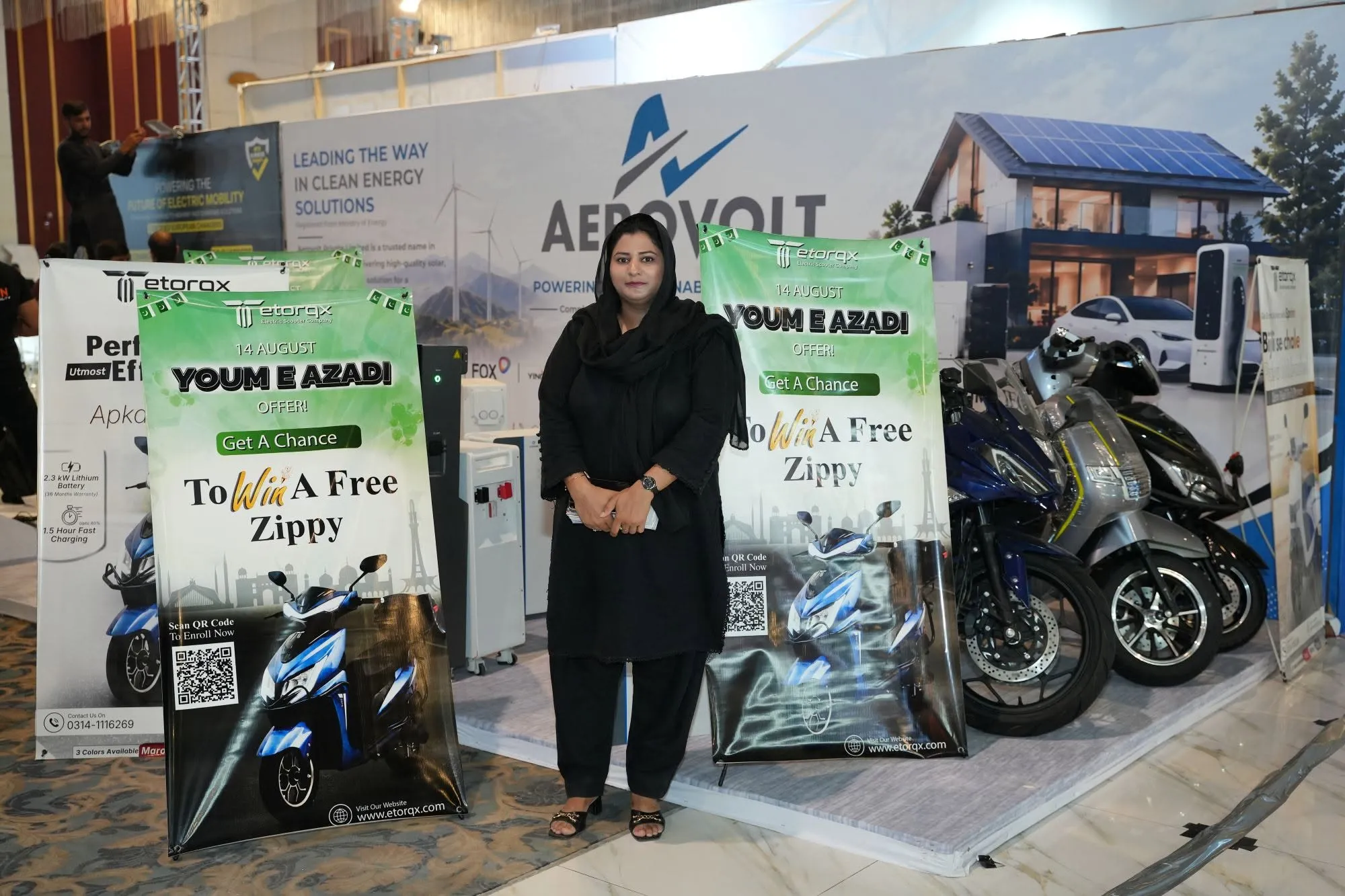 Professional photography for Solar Show exhibitors
